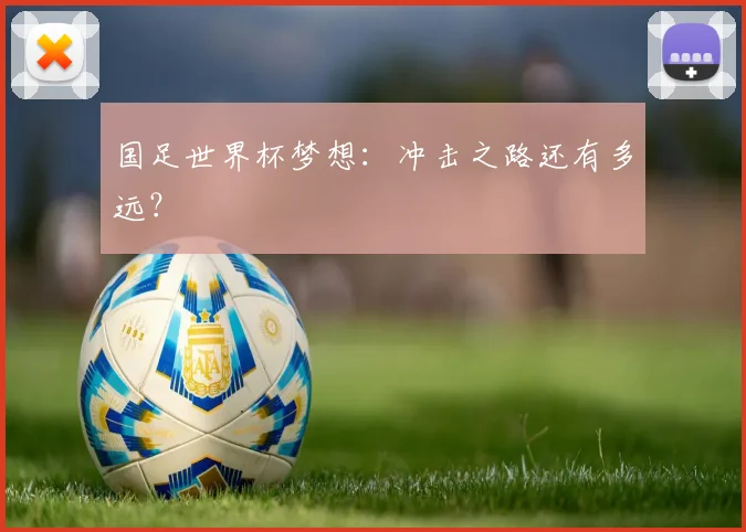 国足世界杯梦想:冲击之路还有多远?
