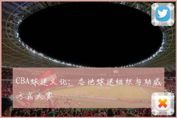 CBA球迷文化:各地球迷组织与助威方式大赏